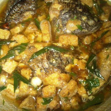 Semur Asin Ikan Nila