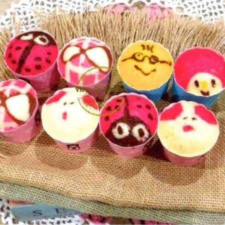 Cara Membuat Bolu Fancy | resep bolu kukus fancy dengan isi selai kacang oleh Cara Membuat Bolu Fancy | resep bolu kukus fancy dengan isi selai kacang oleh