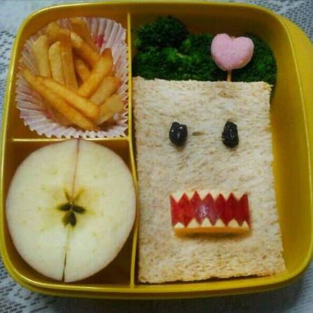 Resep Sandwich Bento Domo-kun